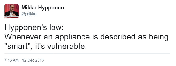 Hypponen's Law